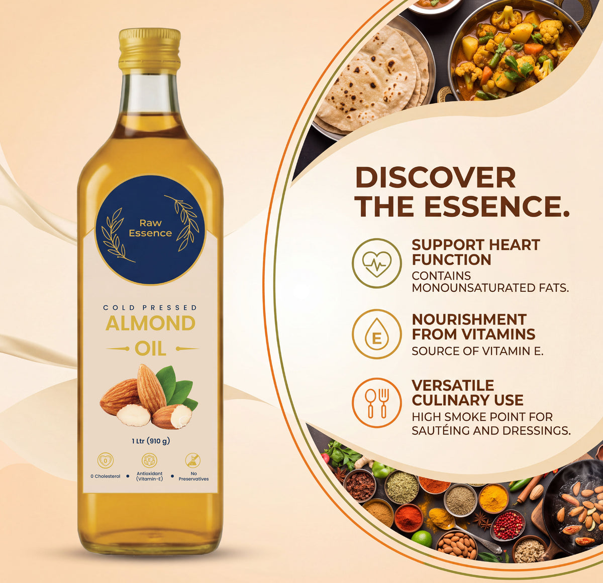 Cold Pressed Almond Oil