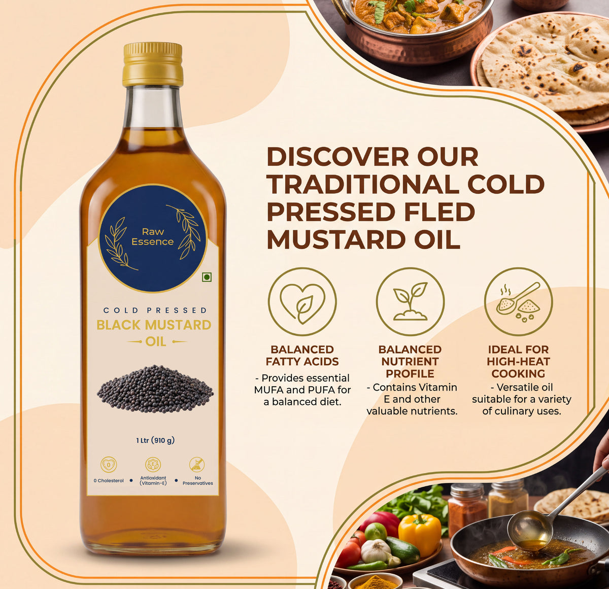 Cold Pressed Mustard Oil