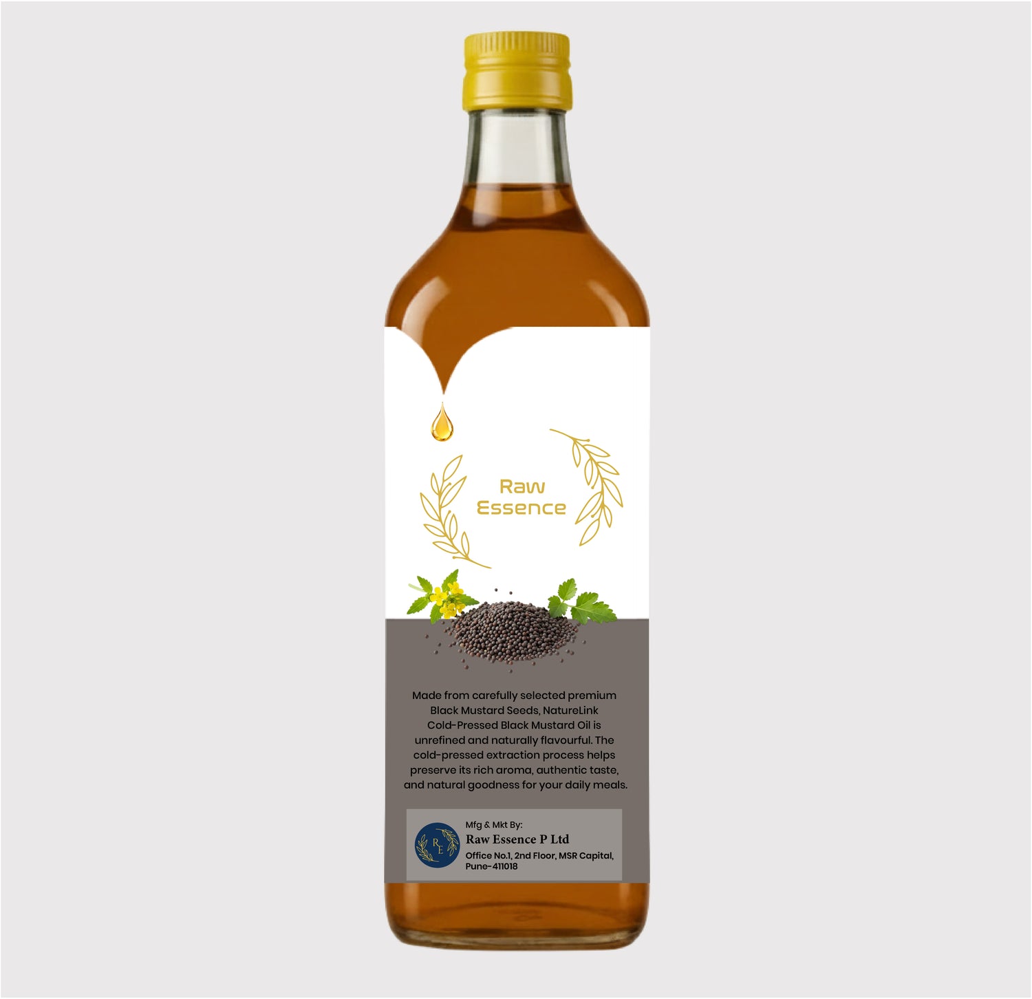 Cold Pressed Mustard Oil