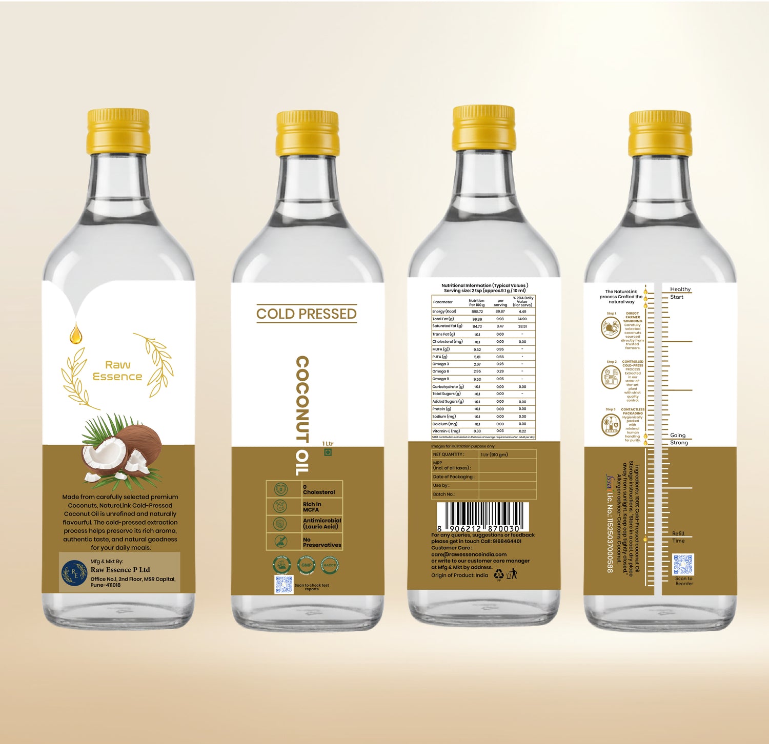 Cold Pressed Coconut Oil
