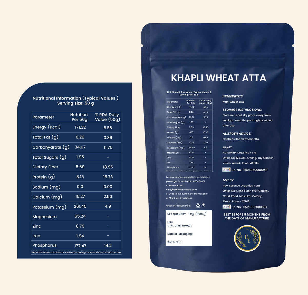 Khapli Wheat Atta