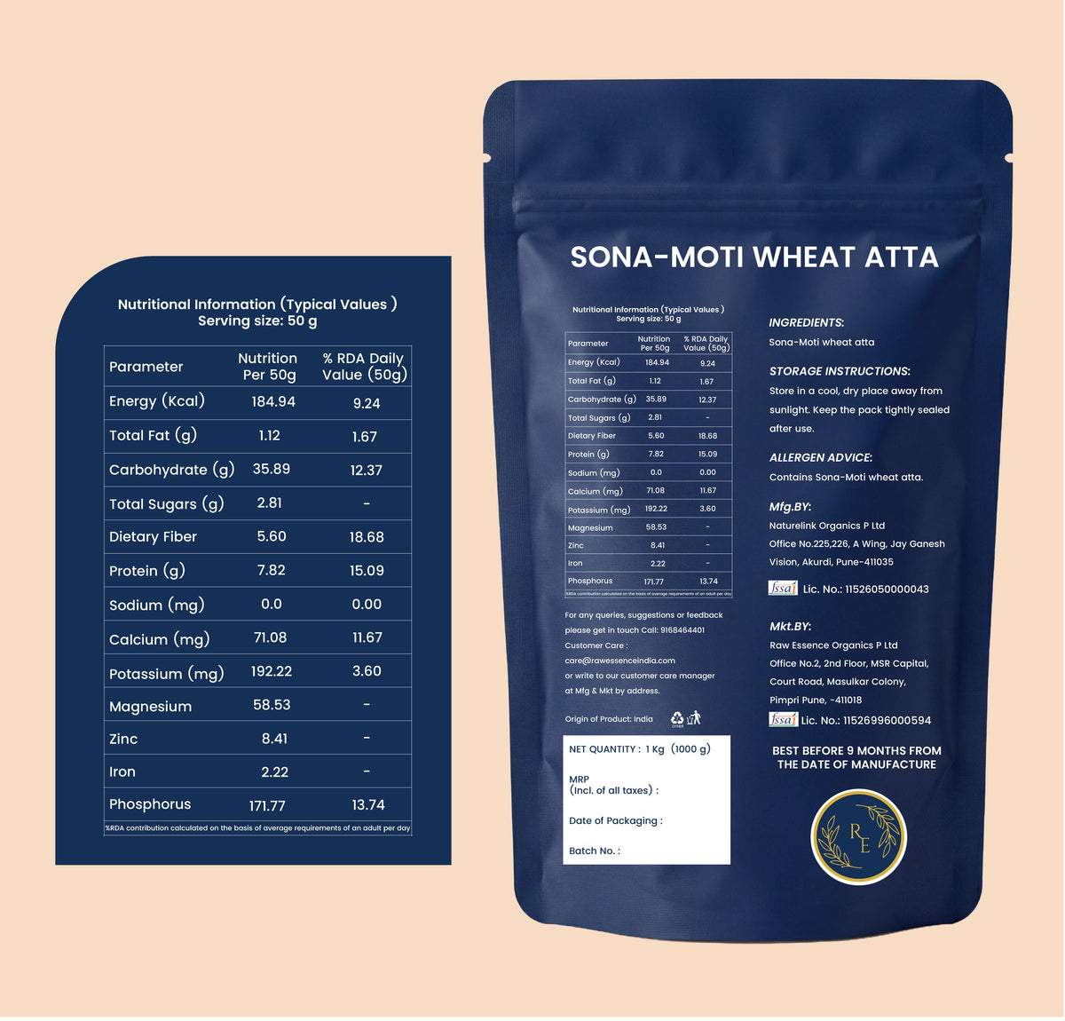 Sona-Moti Wheat Atta