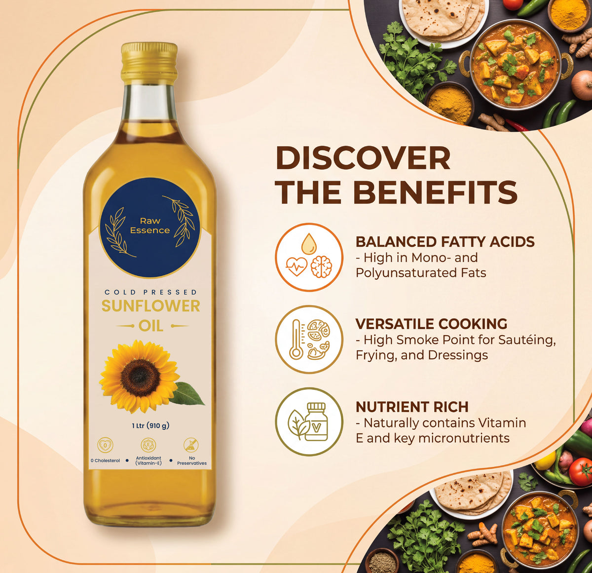 Cold Pressed Sunflower Oil